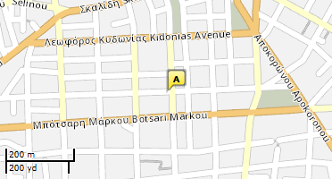 Χάρτης και σημείο της επιχείρησης