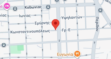 Location of business on map
