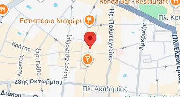 Location of business on map