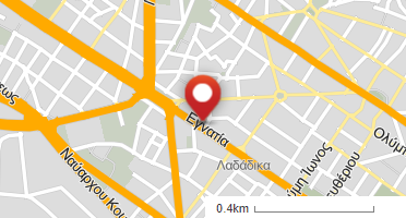 Χάρτης και σημείο της επιχείρησης