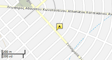 Χάρτης και σημείο της επιχείρησης