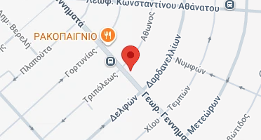 Location of business on map
