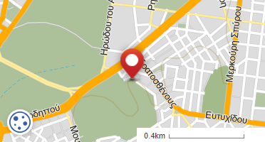 Location of business on map