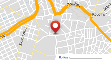 Location of business on map