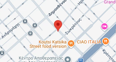 Location of business on map