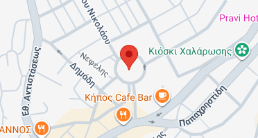 Location of business on map