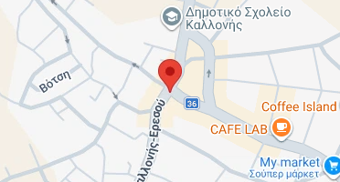 Location of business on map