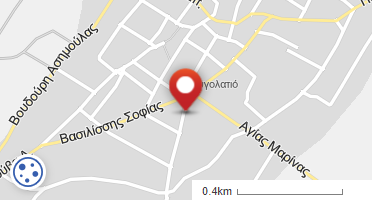 Location of business on map