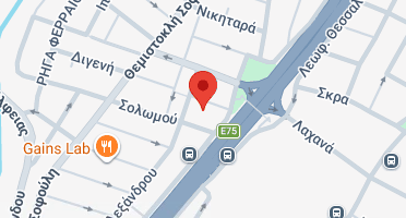 Location of business on map