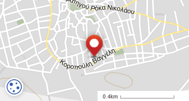 Location of business on map