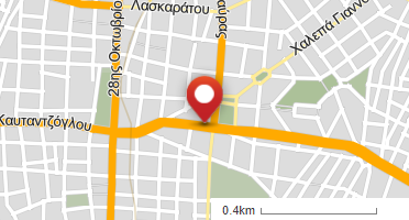 Location of business on map