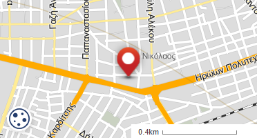 Location of business on map