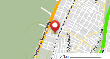 Location of business on map