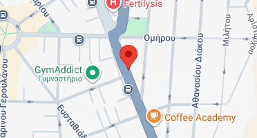 Location of business on map