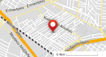 Location of business on map