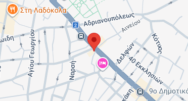 Location of business on map