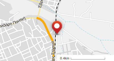 Location of business on map