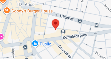 Location of business on map