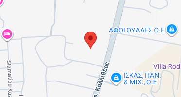 Location of business on map