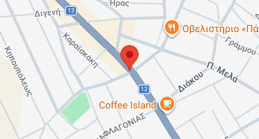 Χάρτης και σημείο της επιχείρησης