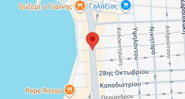 Location of business on map