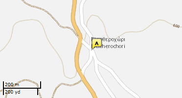 Location of business on map