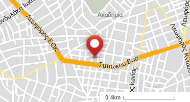 Location of business on map