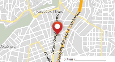 Location of business on map
