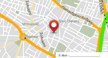 Location of business on map
