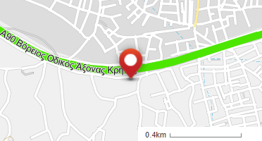 Location of business on map