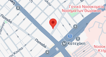 Location of business on map