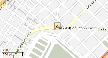 Location of business on map