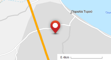 Location of business on map