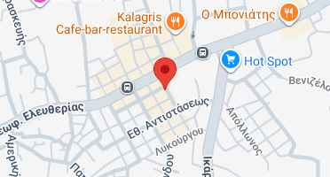 Location of business on map