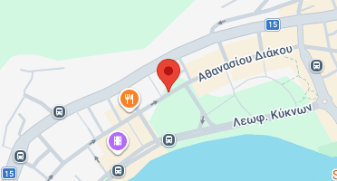 Location of business on map