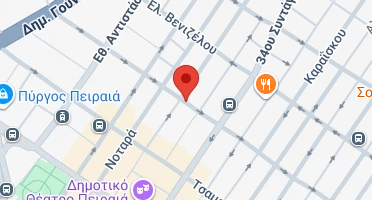 Location of business on map