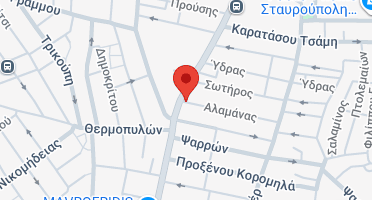 Location of business on map