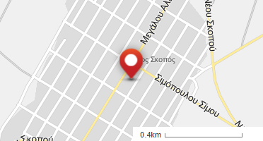 Location of business on map