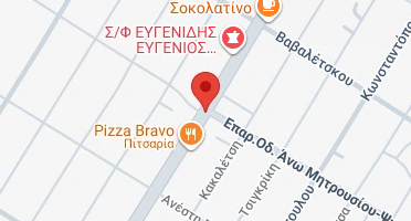 Location of business on map