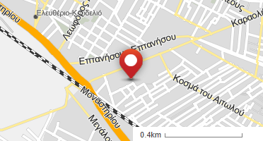 Location of business on map