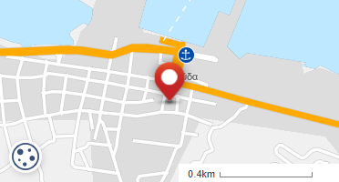 Location of business on map