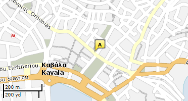 Χάρτης και σημείο της επιχείρησης
