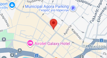 Location of business on map