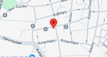Location of business on map