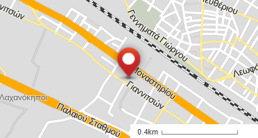 Location of business on map