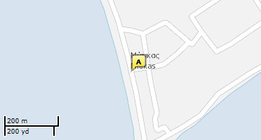 Location of business on map