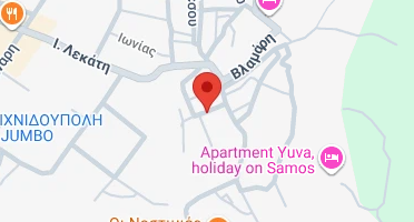 Location of business on map