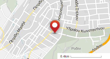 Location of business on map