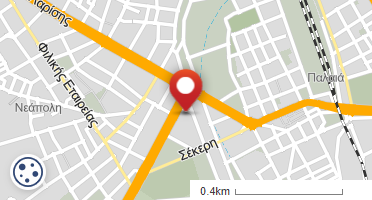 Location of business on map