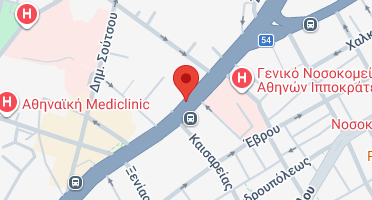 Location of business on map